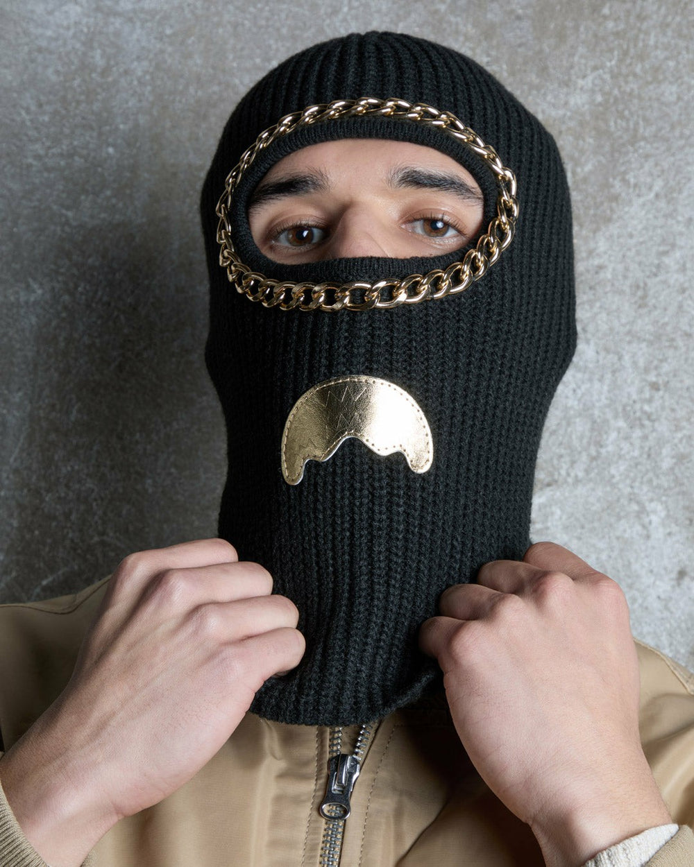 GOLDEN LIFE SKI MASK | Sprayground Discounted