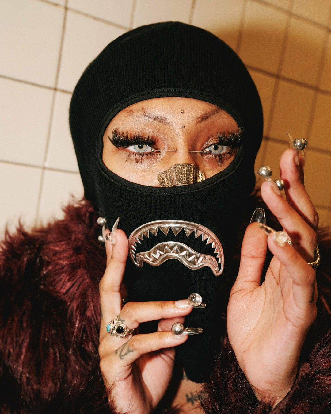 CHROME DOME SKI MASK | Sprayground Outlets