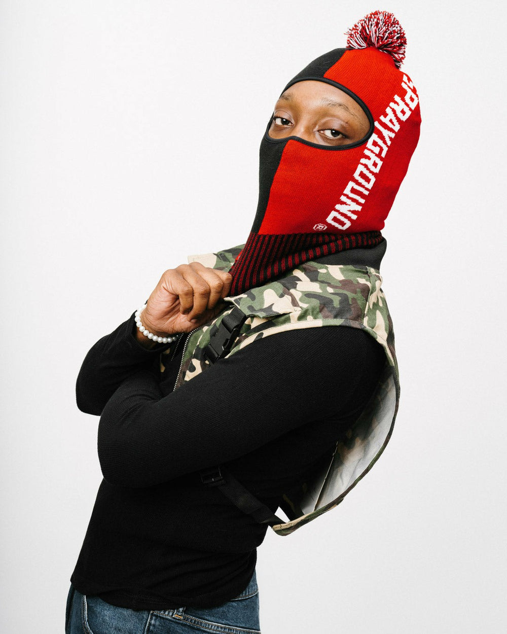 SPLIT POM SKI MASK | Sprayground Bargain