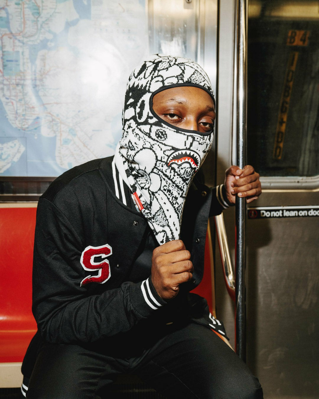 DOODLE SHARK SKI MASK | Sprayground Savings