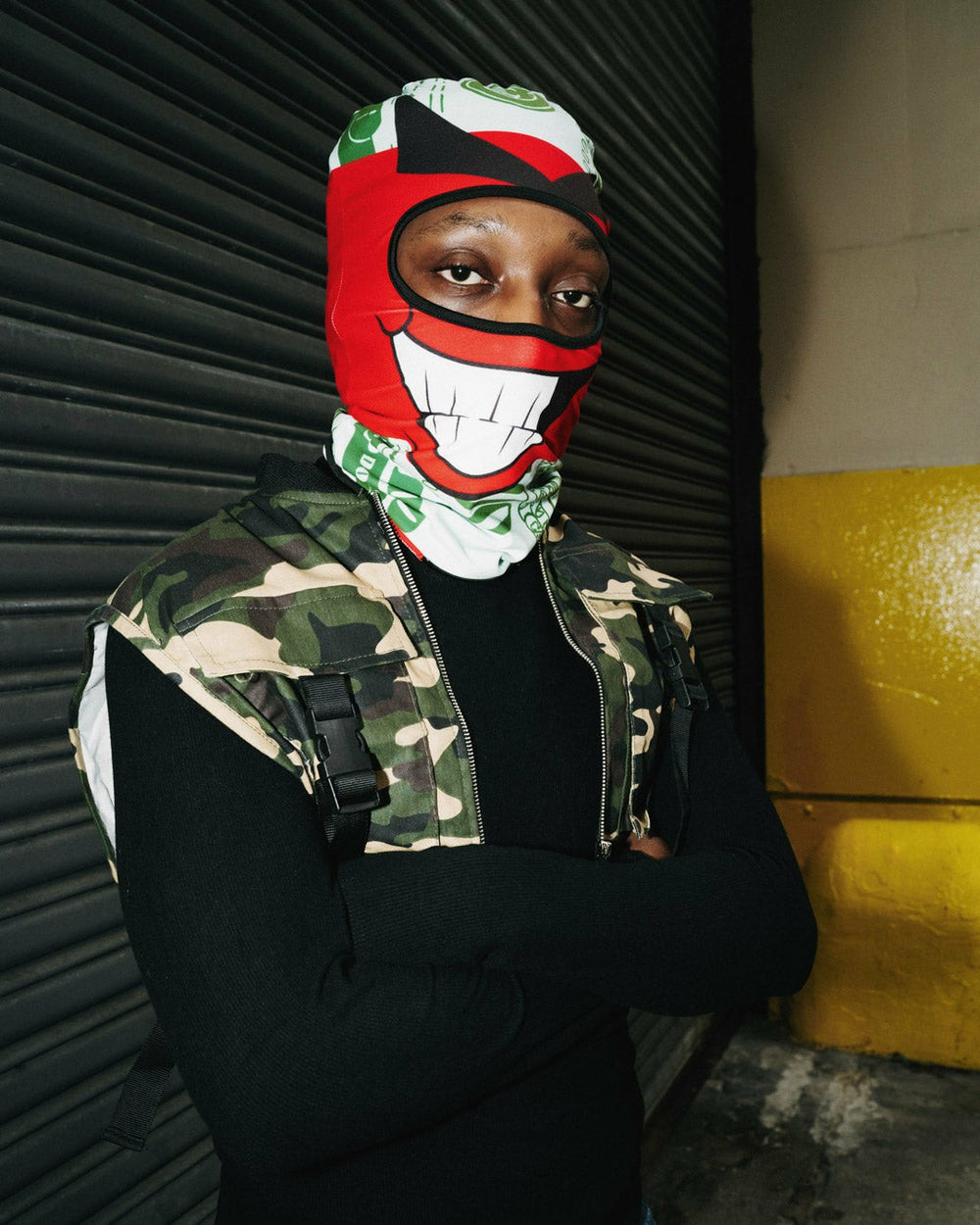 MONEY BOY SKI MASK (RED) | Sprayground Discounted