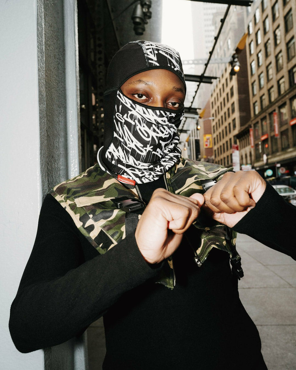 MIDNIGHT DESIGNER SKI MASK | Sprayground Savings