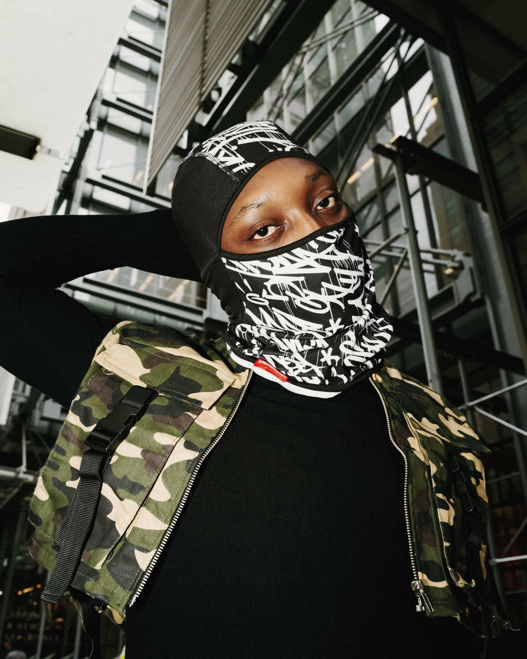 MIDNIGHT DESIGNER SKI MASK | Sprayground Savings