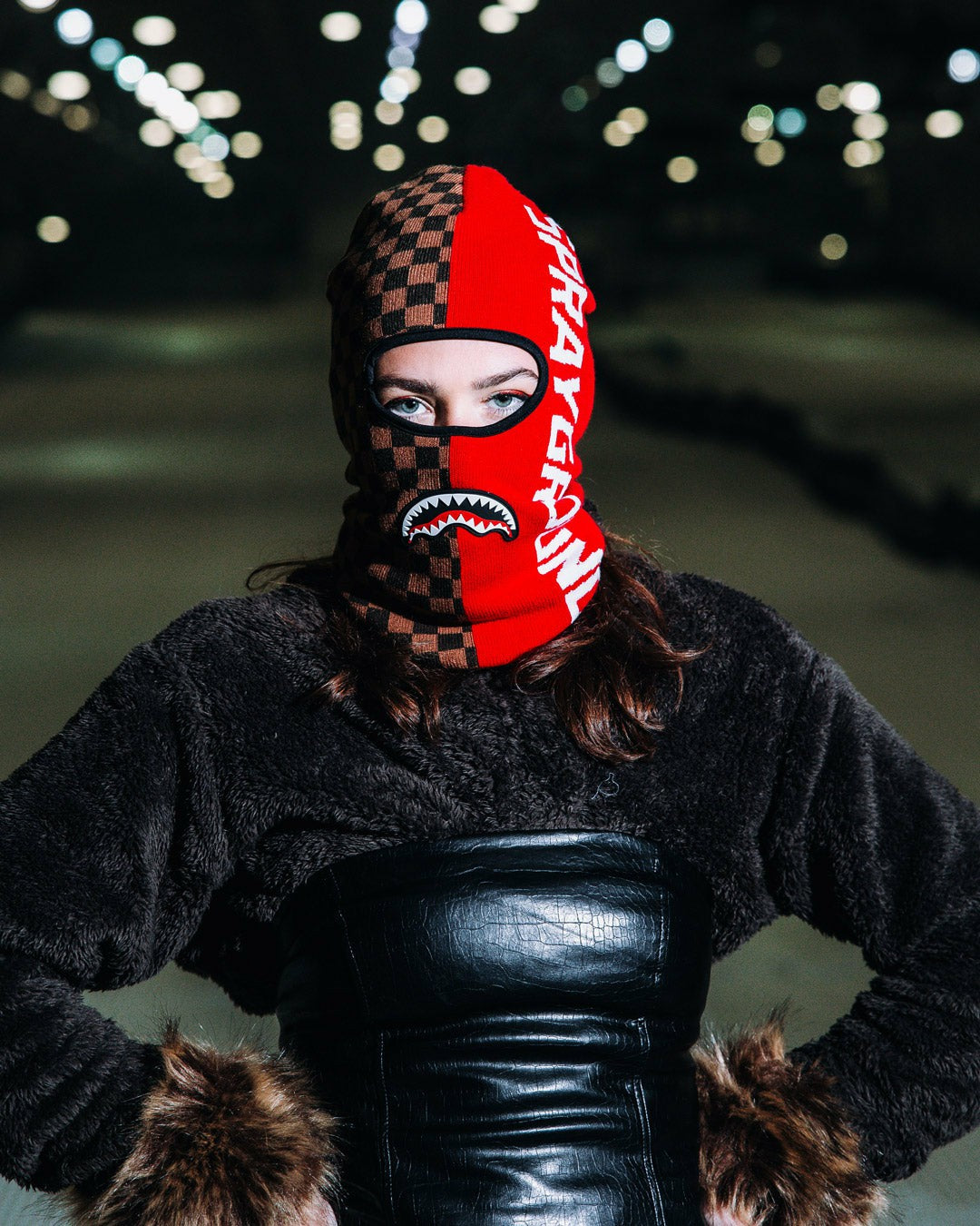SPLIT CREATE SKI MASK | Sprayground Discounted