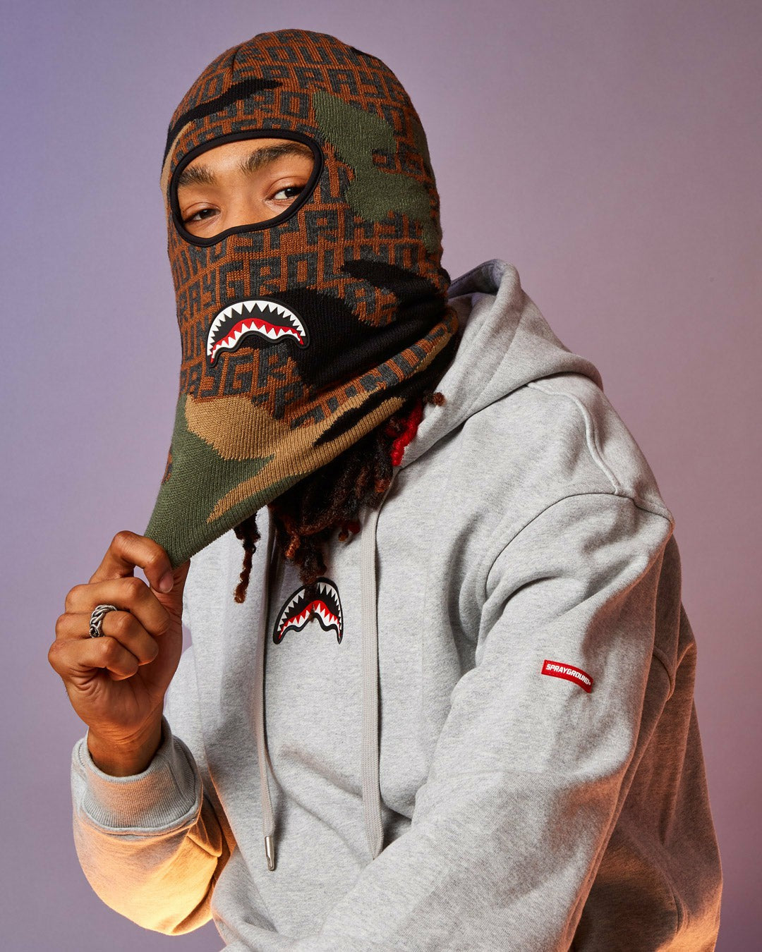 CAMO INFINITI SKI MASK | Sprayground Limited Offer