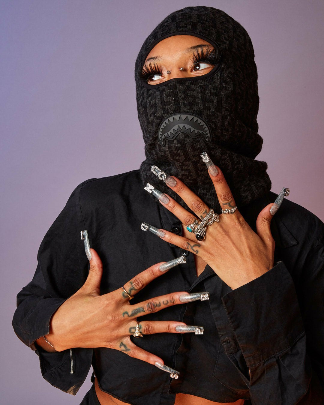 CASHIN CHECKS SKI MASK (GRAY) | Sprayground Special Offer