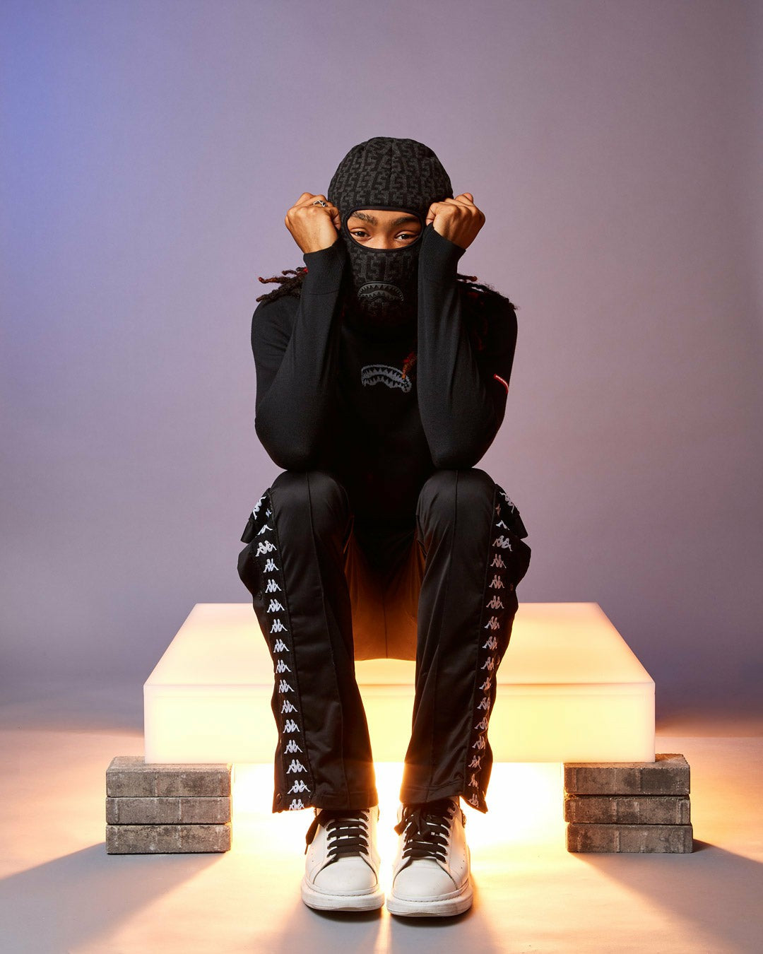 CASHIN CHECKS SKI MASK (GRAY) | Sprayground Special Offer