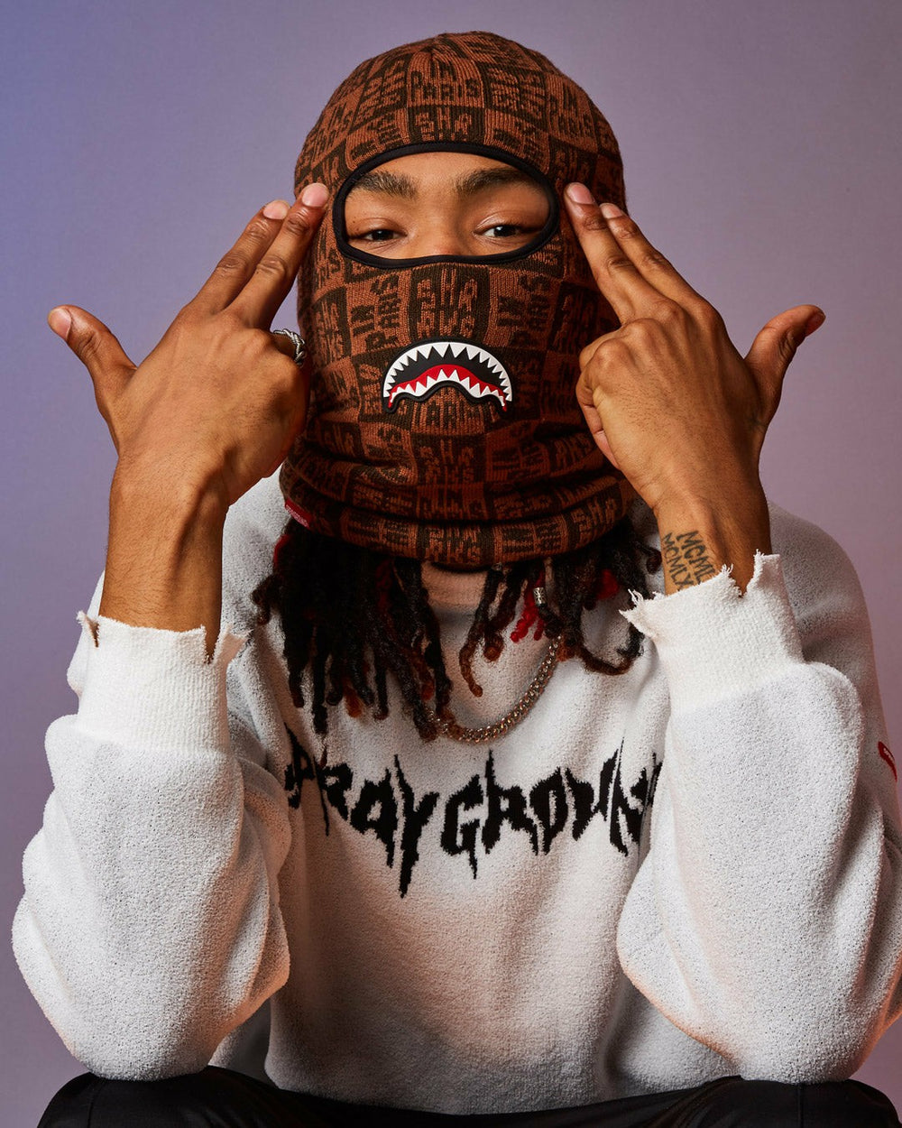 FRENZY SHARK SKI MASK | Sprayground Bargain