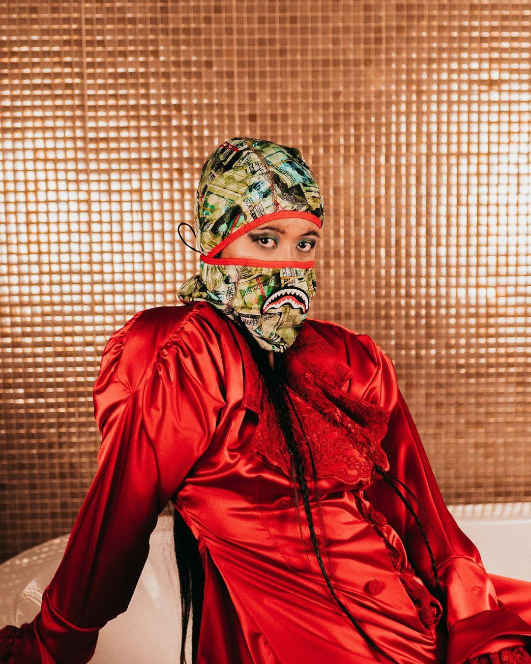 MAMA I MADE IT PULL DOWN SKI MASK | Sprayground Savings