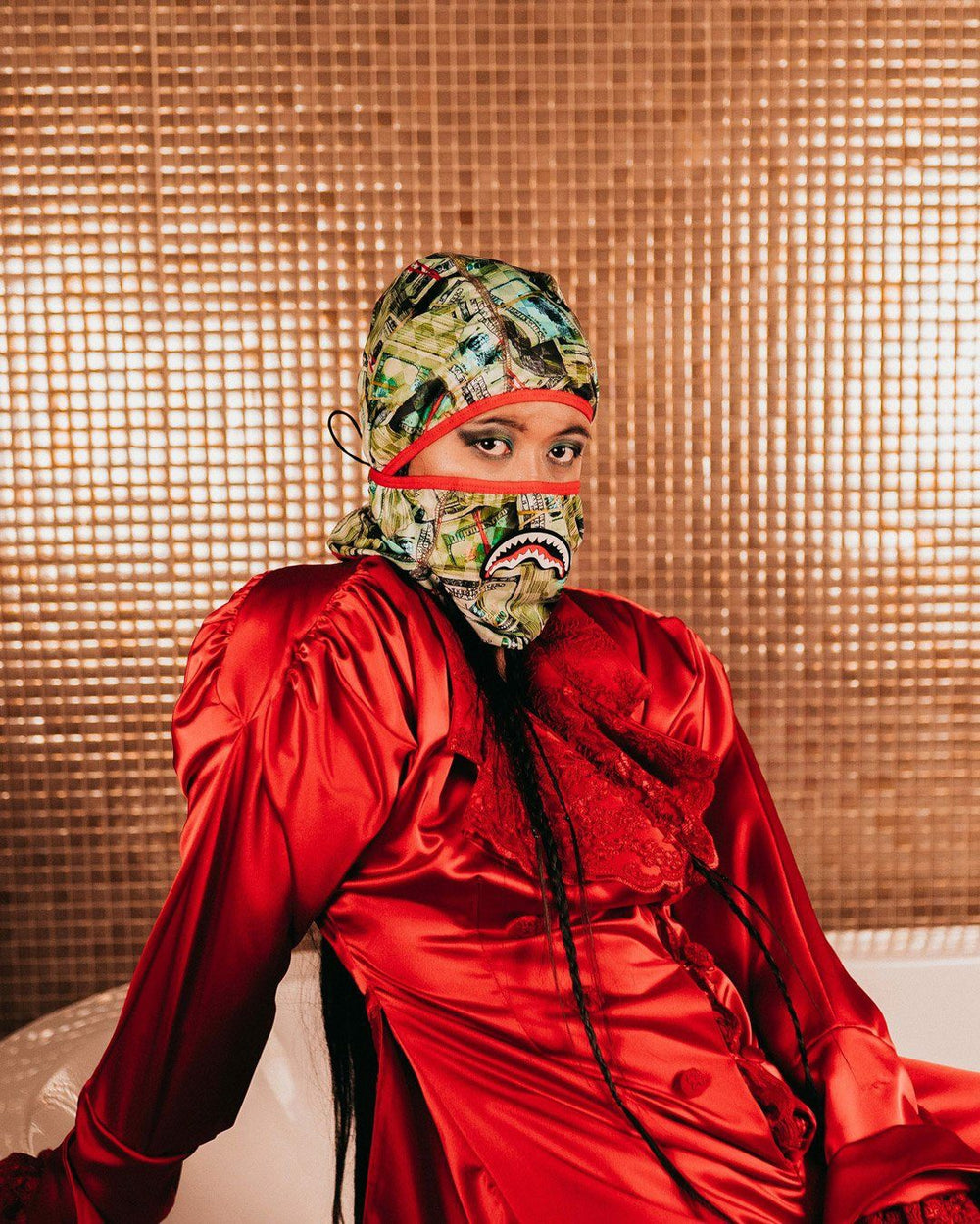 MAMA I MADE IT PULL DOWN SKI MASK | Sprayground Savings