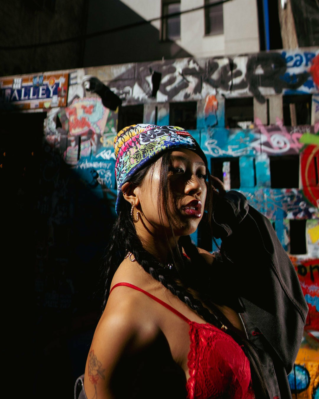 SPLIT GRAFF BEANIE | Sprayground Outlets