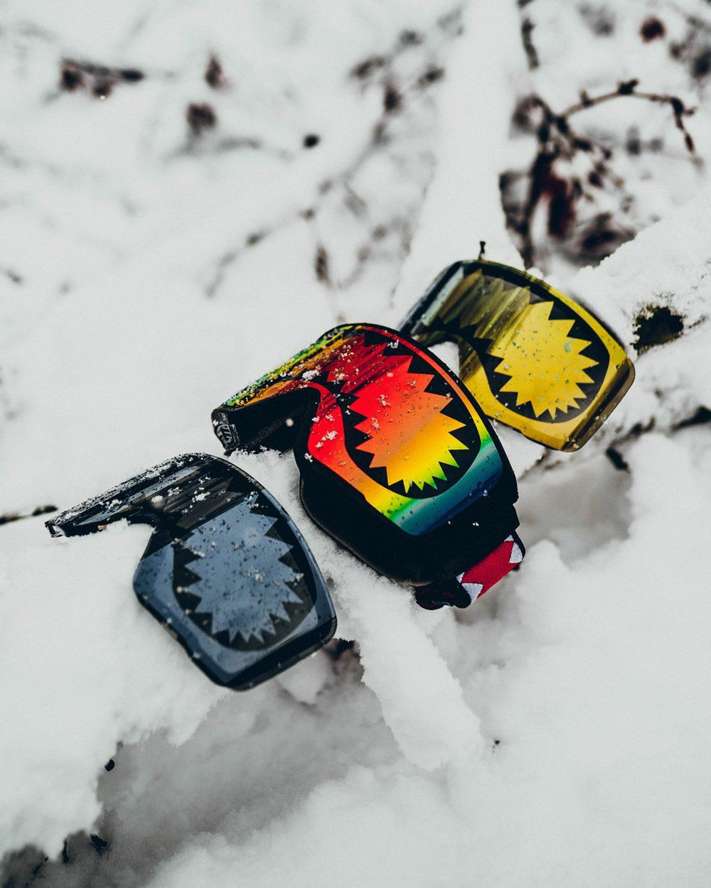 SPRAYGROUND SHARK GOGGLES WITH 3 INTERCHANGEABLE LENS | Sprayground Exclusive Deal