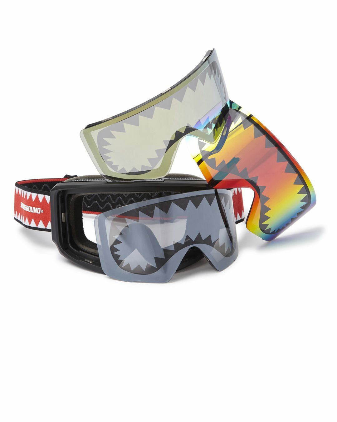 SPRAYGROUND SHARK GOGGLES WITH 3 INTERCHANGEABLE LENS | Sprayground Exclusive Deal