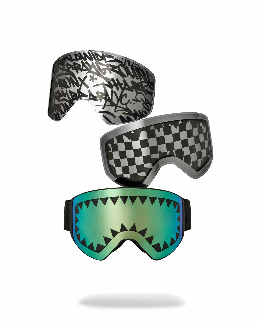 THE STREET MOUNTAIN SKI GOGGLES (INTERCHANGEABLE 3 LENSES) | Sprayground Hot Deal