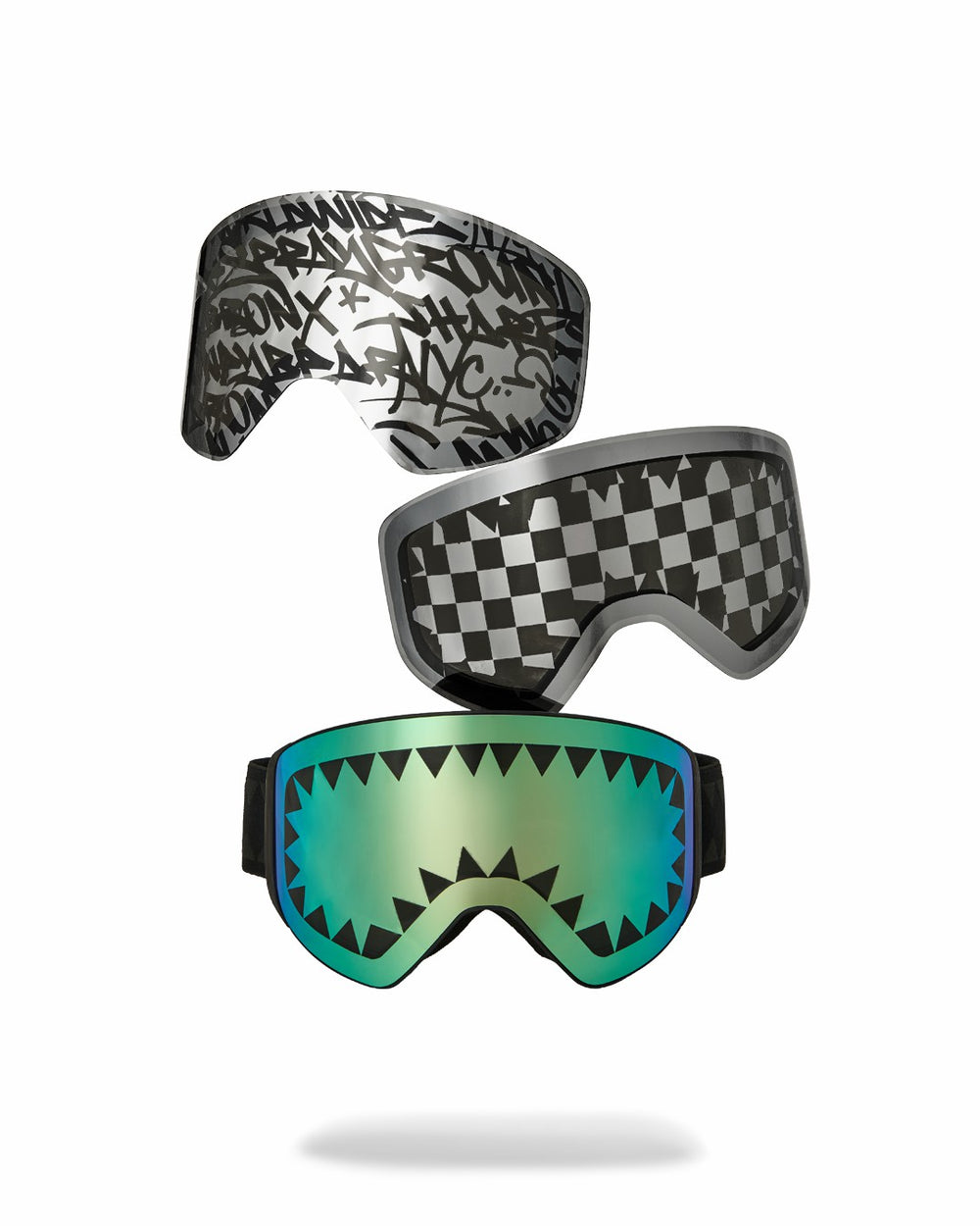 THE STREET MOUNTAIN SKI GOGGLES (INTERCHANGEABLE 3 LENSES) | Sprayground Hot Deal