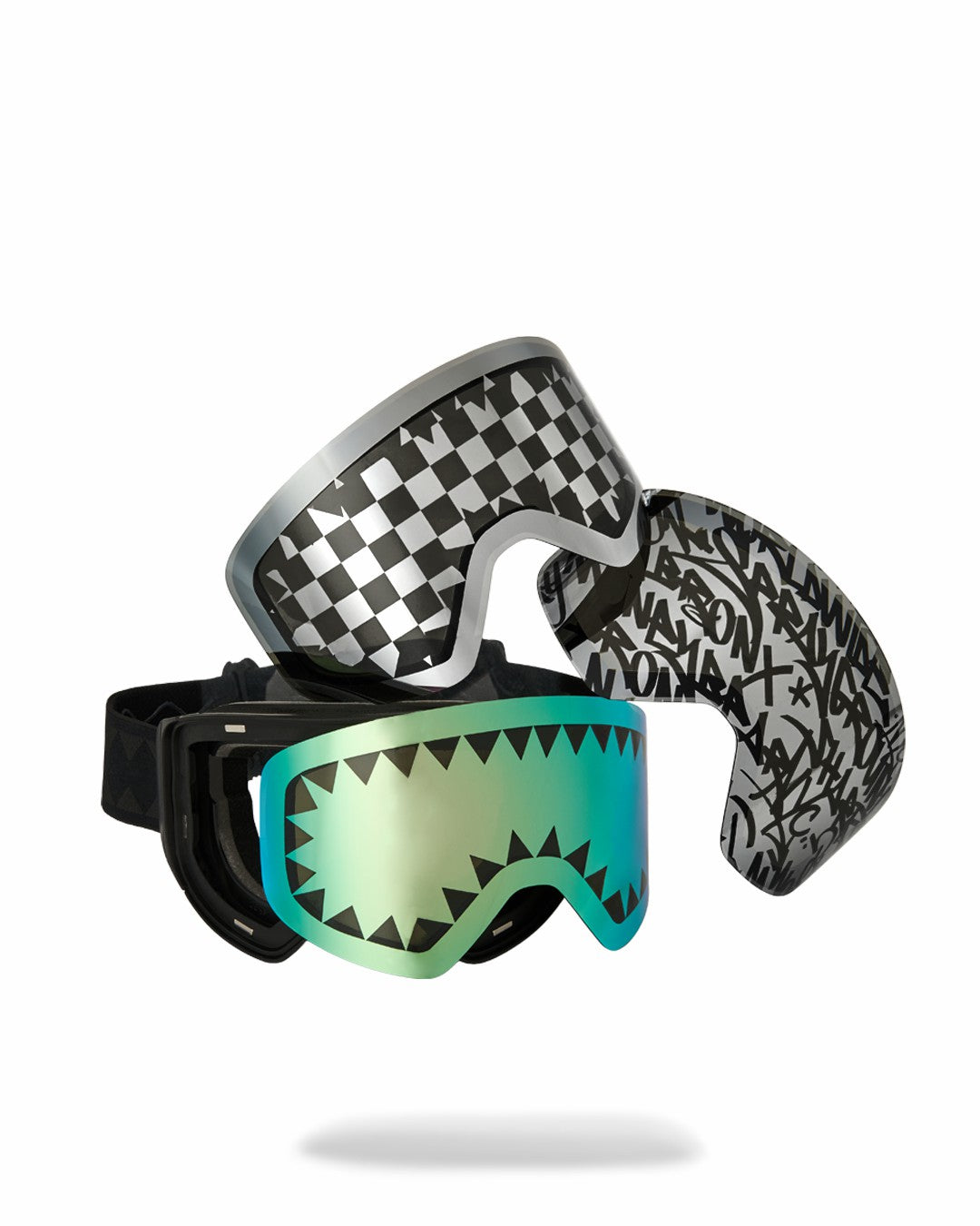 THE STREET MOUNTAIN SKI GOGGLES (INTERCHANGEABLE 3 LENSES) | Sprayground Hot Deal