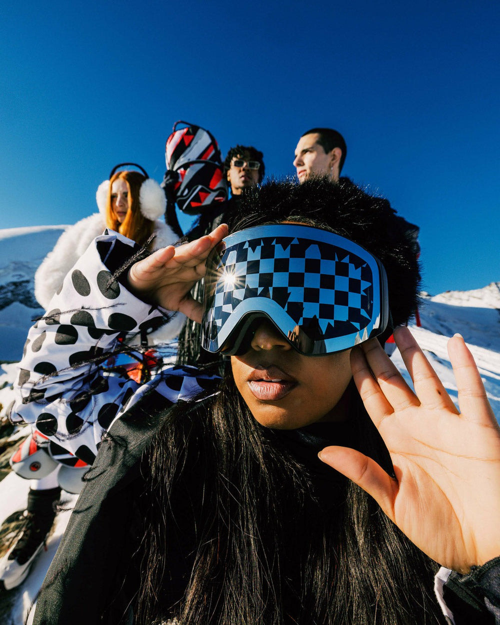 THE STREET MOUNTAIN SKI GOGGLES (INTERCHANGEABLE 3 LENSES) | Sprayground Hot Deal
