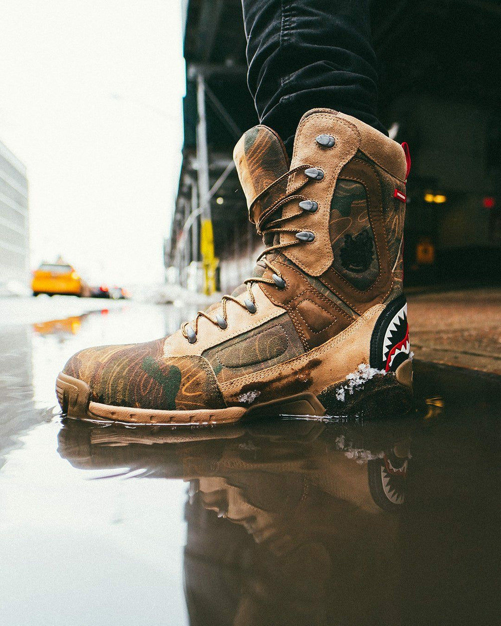 CAMO TERRAIN FUERZA COBRA PARATROOPER BOOTS - MADE IN COLOMBIA NUMBERE | Sprayground Limited Offer