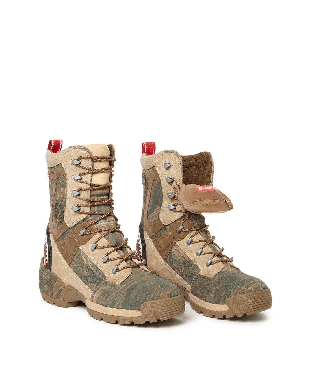 CAMO TERRAIN FUERZA COBRA PARATROOPER BOOTS - MADE IN COLOMBIA NUMBERE | Sprayground Limited Offer