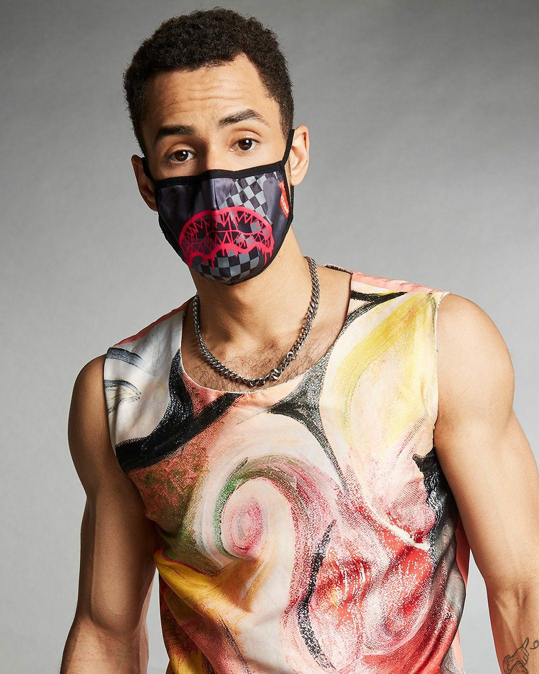3AM PINK DRIP FACE MASK | Sprayground Hot Deal