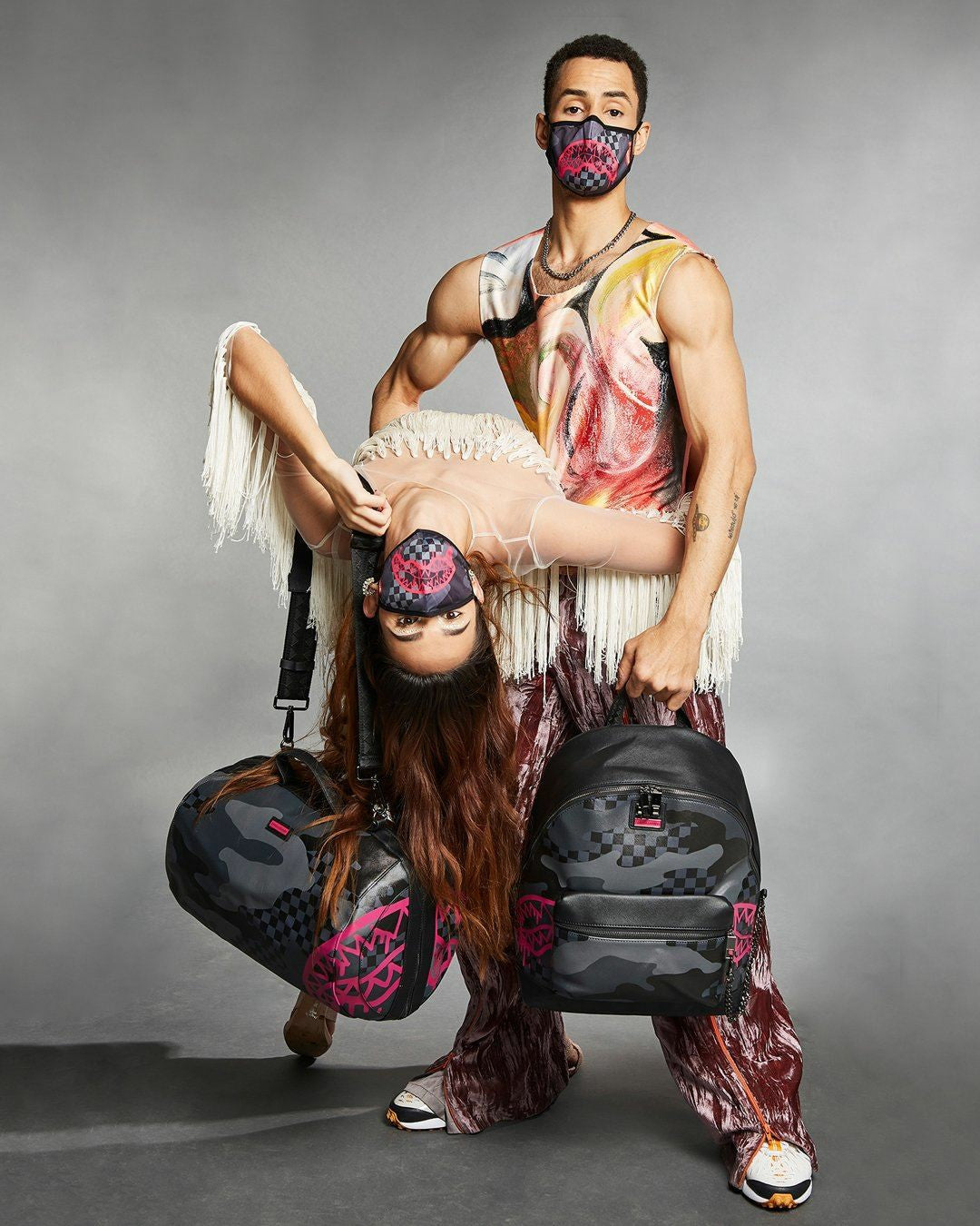 3AM PINK DRIP FACE MASK | Sprayground Hot Deal