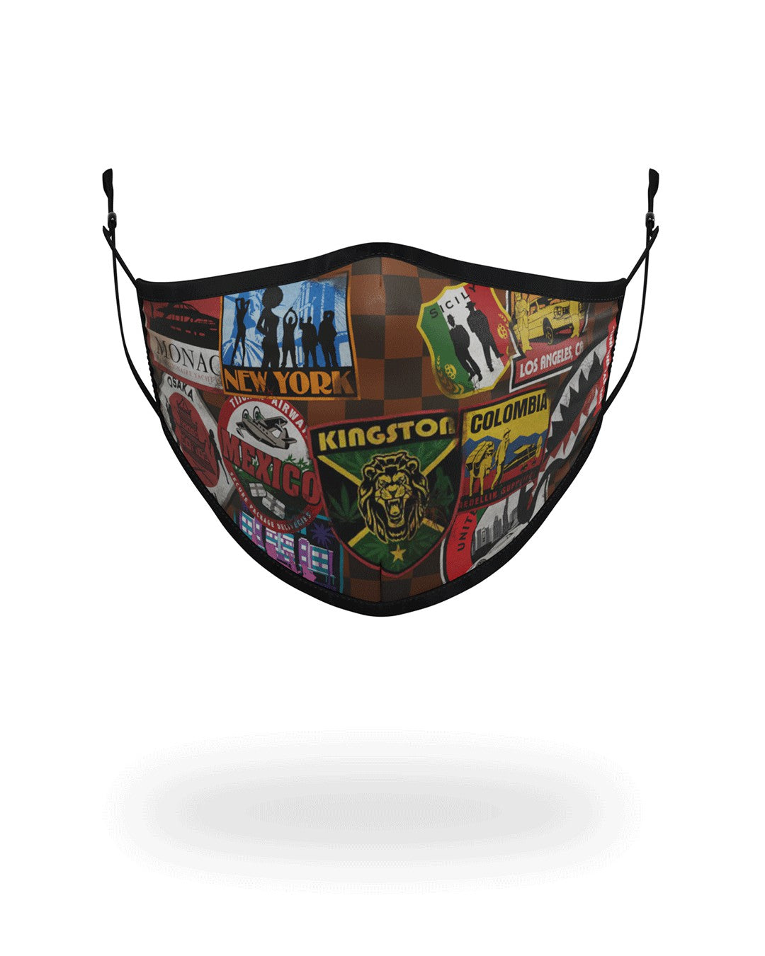 GLOBAL MOGUL FACE MASK | Sprayground Outlets