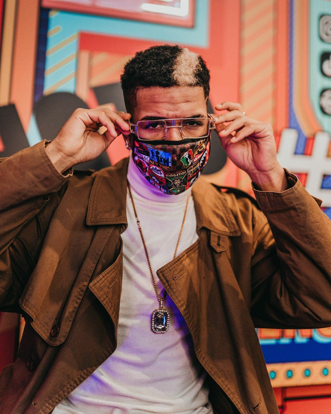 GLOBAL MOGUL FACE MASK | Sprayground Outlets