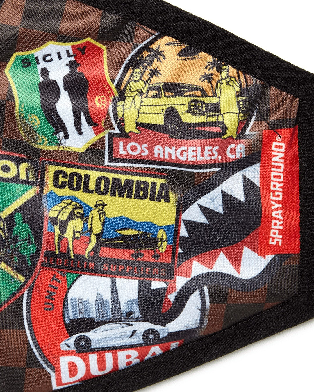 GLOBAL MOGUL FACE MASK | Sprayground Outlets