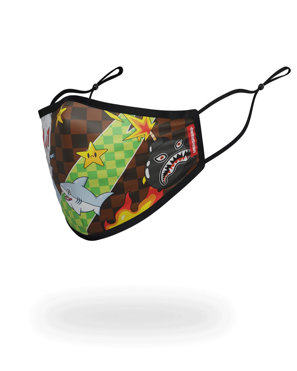 WTF THUNDER SHARK FACE MASK | Sprayground Hot Deal