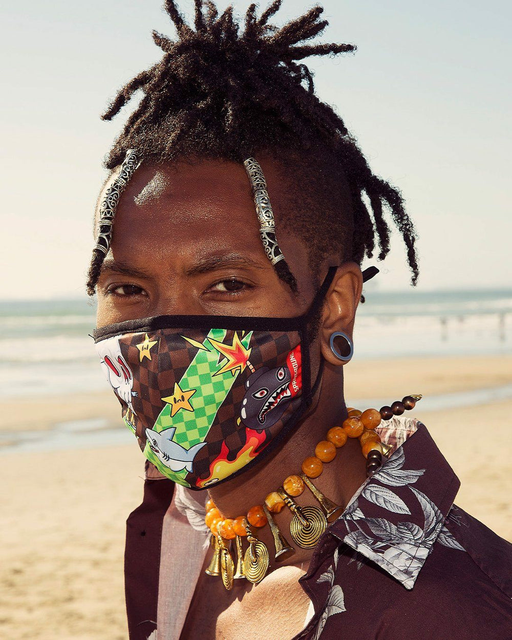 WTF THUNDER SHARK FACE MASK | Sprayground Hot Deal