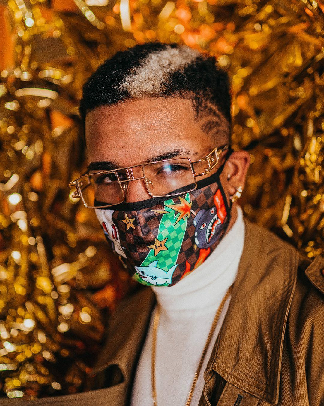 WTF THUNDER SHARK FACE MASK | Sprayground Hot Deal