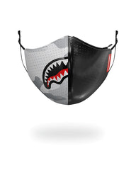 DAMAGE CONTROL STASH POCKET VEGAN LEATHER FACE MASK | Sprayground Outlets