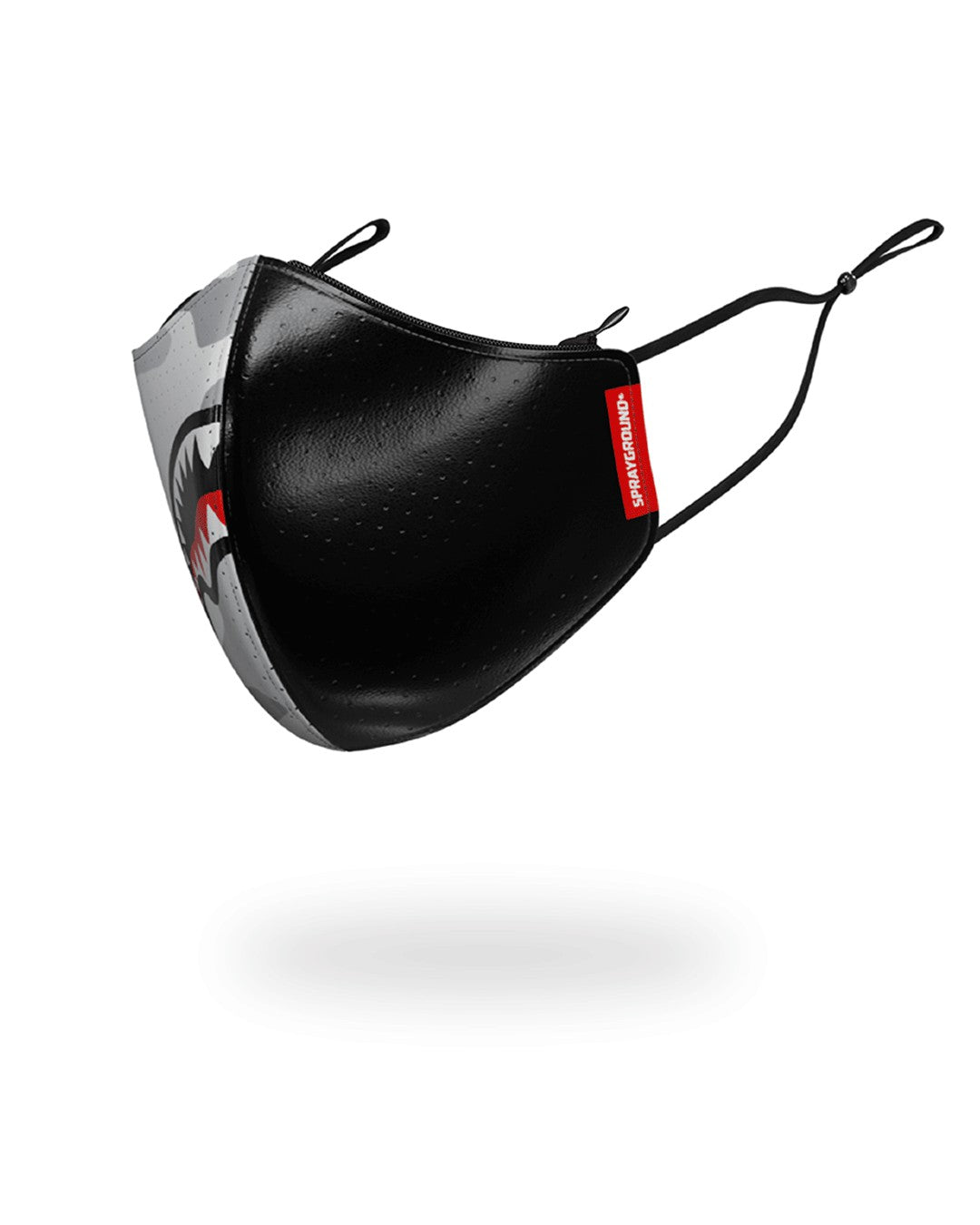 DAMAGE CONTROL STASH POCKET VEGAN LEATHER FACE MASK | Sprayground Outlets