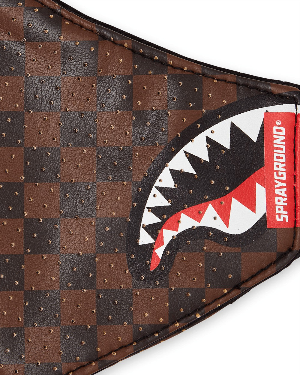 SHARKS IN PARIS VEGAN LEATHER FACE MASK | Sprayground Savings