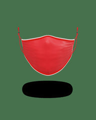 ADULT VERTICAL SHARK (RED) FORM-FITTING FACE MASK | Sprayground On Sale