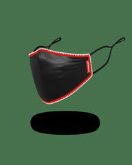 ADULT VERTICAL SHARK (BLACK) FORM-FITTING FACE MASK | Sprayground Outlets