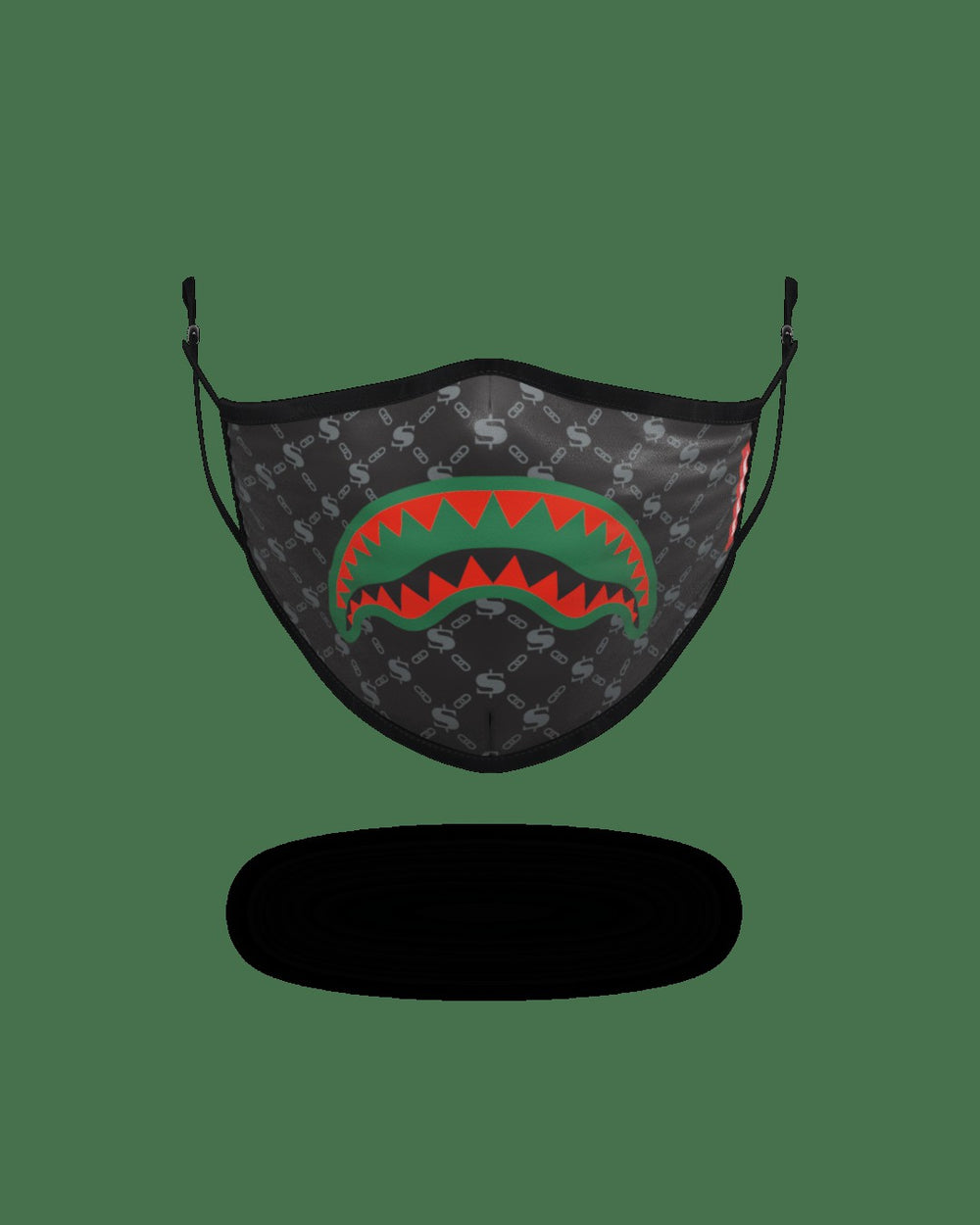 ADULT SPUCCI (BLACK) FORM-FITTING FACE MASK | Sprayground Discounted