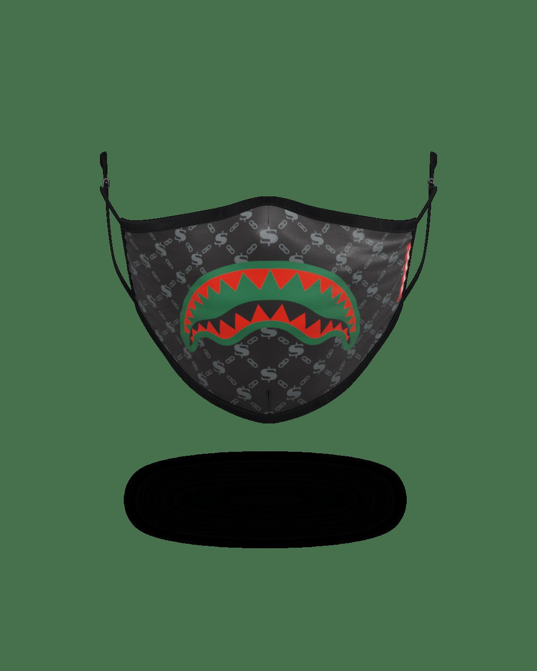 ADULT SPUCCI (BLACK) FORM-FITTING FACE MASK | Sprayground Discounted