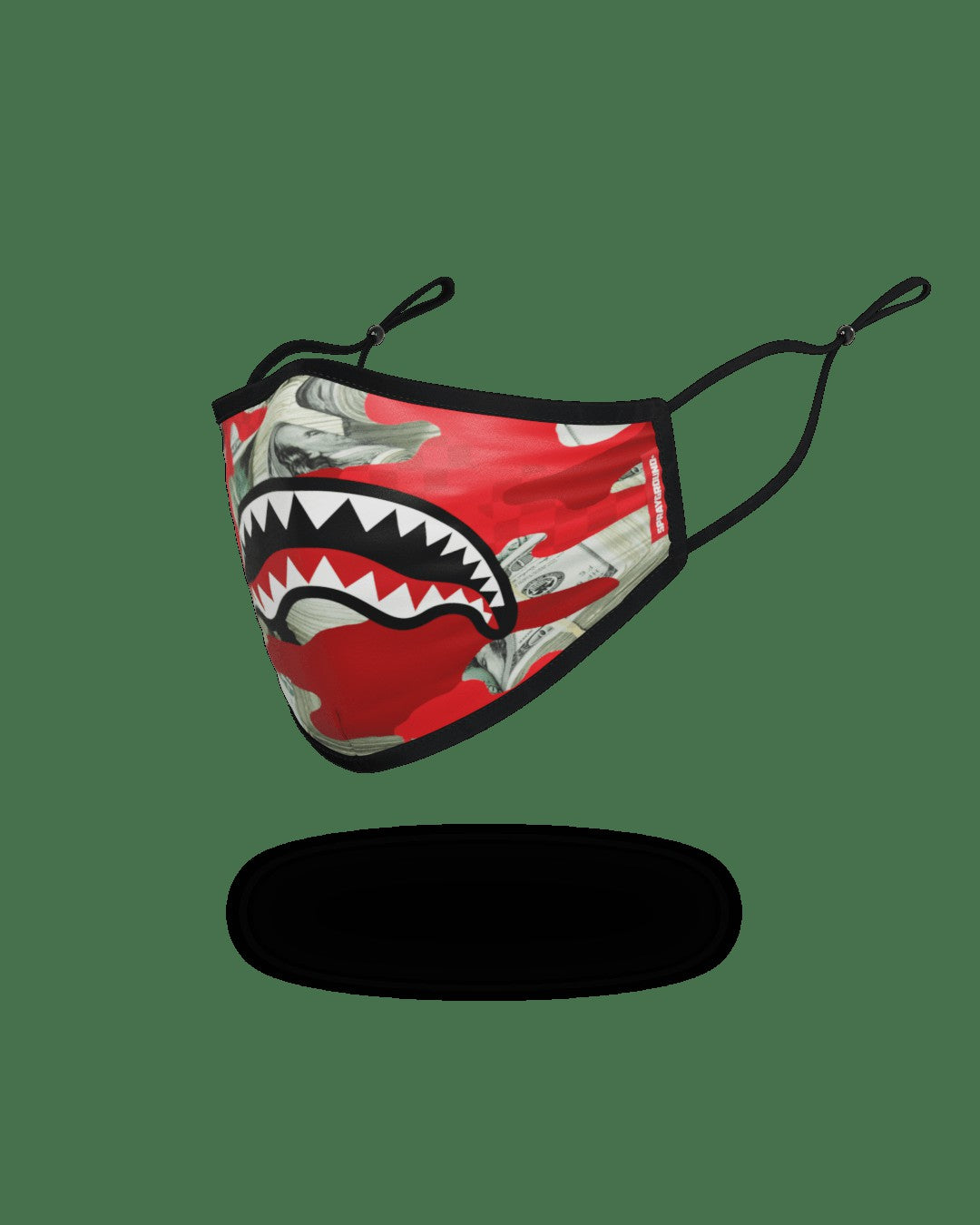 ADULT MONEY CAMO (RED) FORM-FITTING FACE MASK | Sprayground Value Deal
