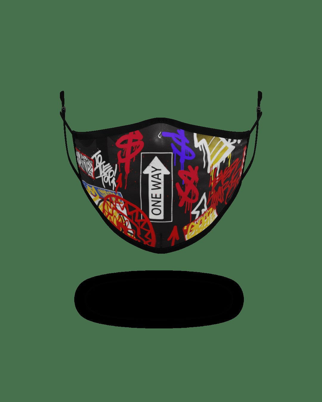 ADULT ONE WAY FORM-FITTING FACE MASK | Sprayground Hot Deal