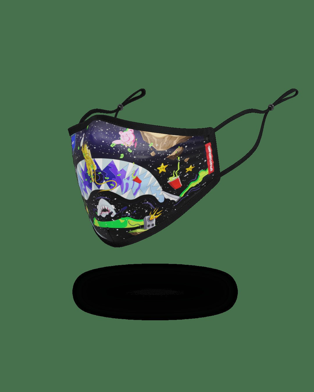 ADULT ASTRO PARTY FORM-FITTING FACE MASK | Sprayground Limited Offer