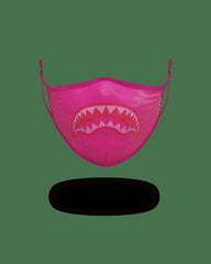 ADULT PINK SHARK FORM-FITTING FACE MASK | Sprayground On Sale