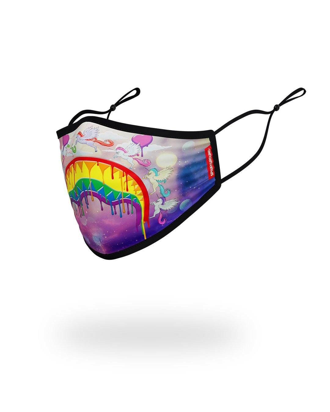 KIDS FORM FITTING MASK: MELT THE RAINBOW | Sprayground Limited Offer
