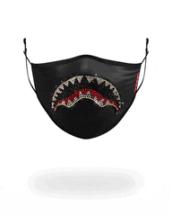 ADULT TRINITY SHARK FORM FITTING FACE MASK | Sprayground Special Offer