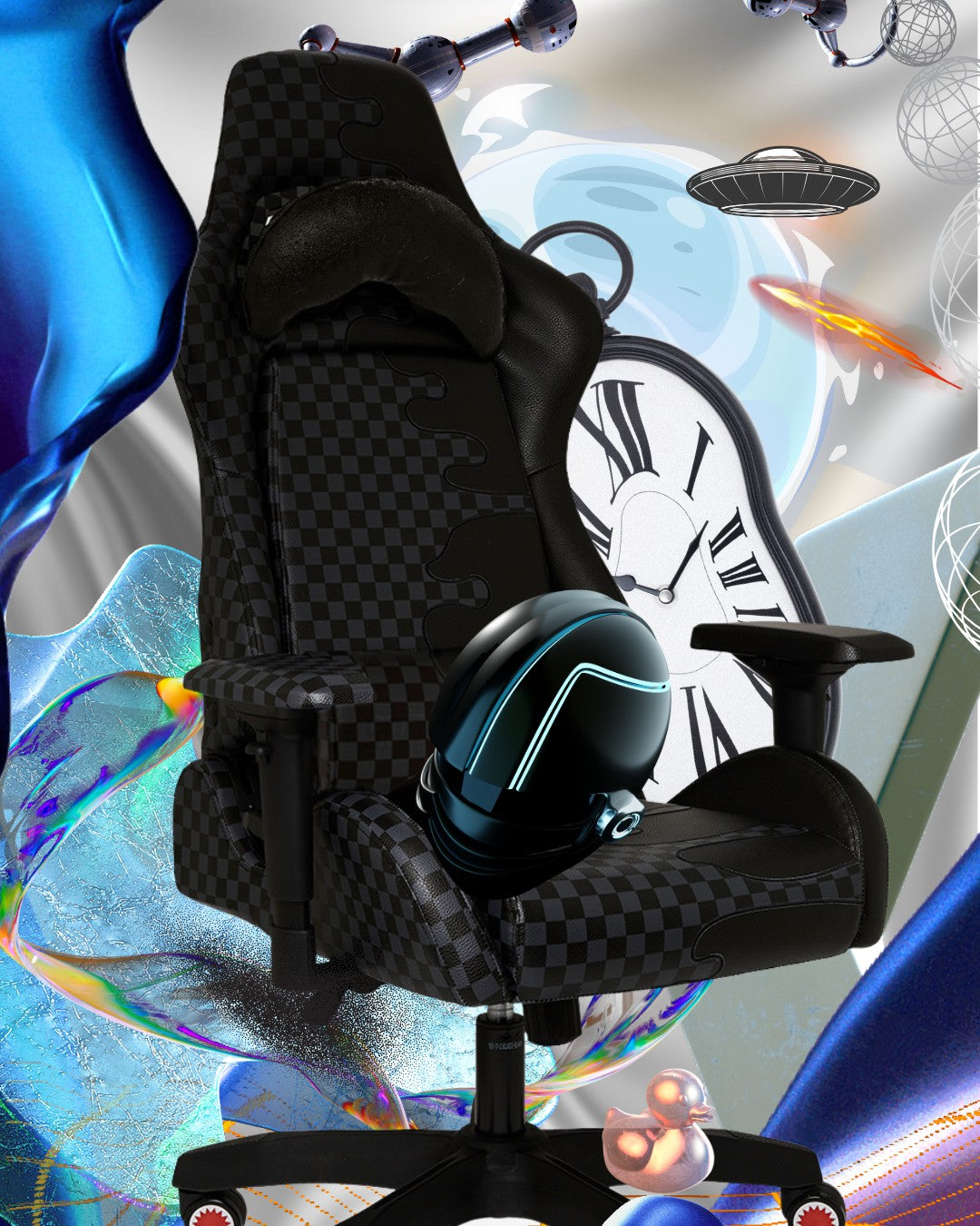 SPEED SHARK SIDE SWIPE GAMING CHAIR | Sprayground Hot Deal