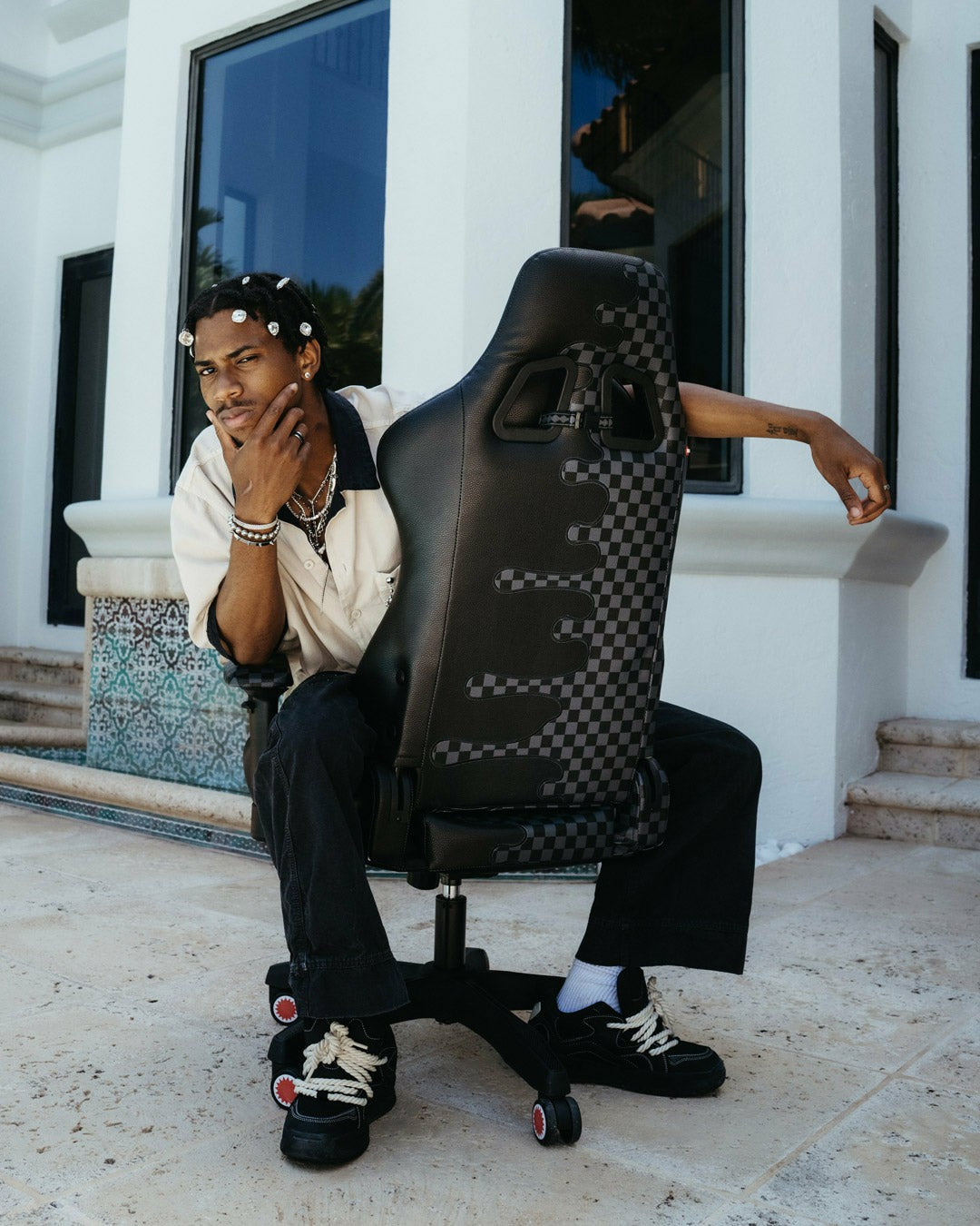 SPEED SHARK SIDE SWIPE GAMING CHAIR | Sprayground Hot Deal