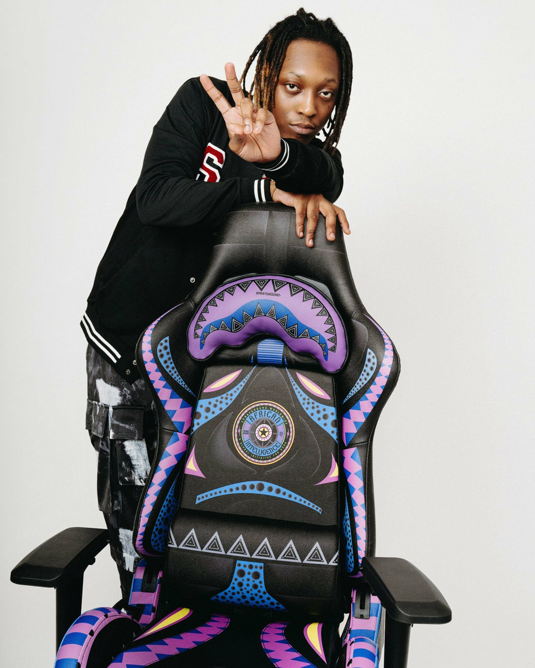 A.I. 12 BROOKLYN & BEYOND - SANDFLOWER COLLAB GAMING CHAIR | Sprayground Special Offer