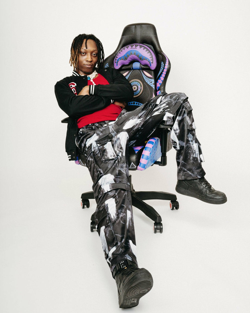 A.I. 12 BROOKLYN & BEYOND - SANDFLOWER COLLAB GAMING CHAIR | Sprayground Special Offer