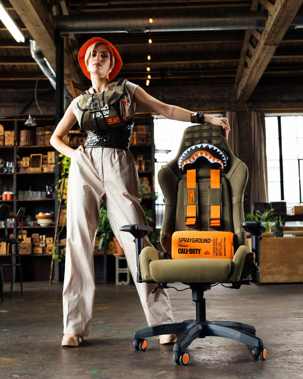 CALL OF DUTY READY FOR ACTION GAMING CHAIR | Sprayground Savings