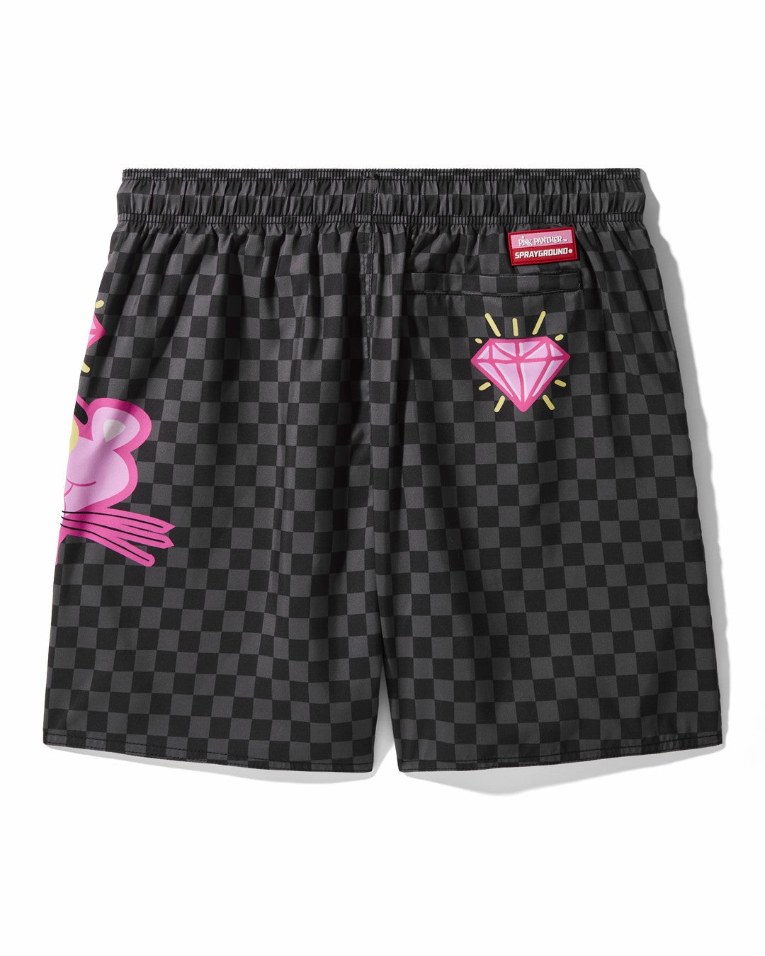 PINK PANTHER DIAMOND SHARK SWIM SHORTS | Sprayground Outlets